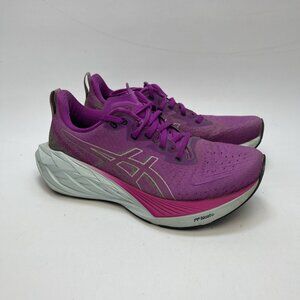 ASICS Novablast 4 Pink Low Lace Up Running Shoes 1012B510 Women's Size 8.5